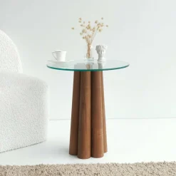 Tavolino da salotto Brasilia, 45x50h50 cm,<Dmora Discount