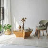 Tavolino da salotto Califfi, 92x92h36 cm,<Dmora Cheap