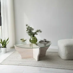 Tavolino da salotto Califfi, 92x92h36 cm,<Dmora Shop