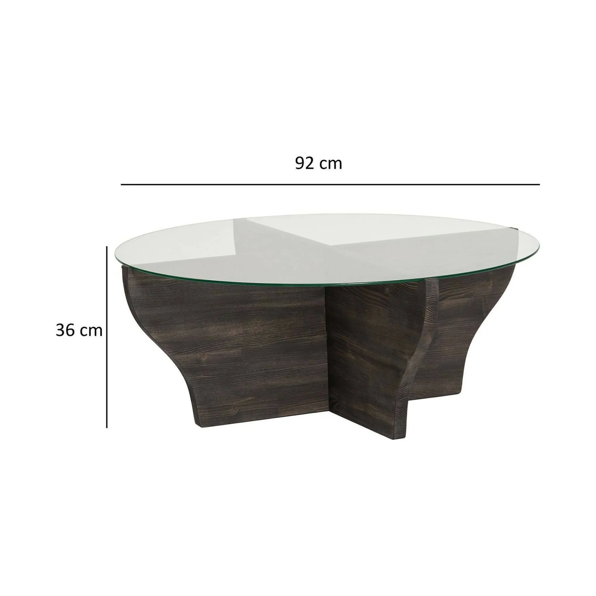 Tavolino da salotto Califfi, 92x92h36 cm,<Dmora Best Sale