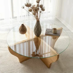 Tavolino da salotto Califfi, 92x92h36 cm,<Dmora Cheap