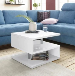 Tavolino da salotto Chanthu, 55x55h41 cm, lucido<Dmora Flash Sale