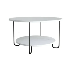 Tavolino da salotto Dgiampierett, 80x80 h45 cm,<Dmora New