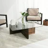 Tavolino da salotto Dhabi, 90x90h35 cm,<Dmora Store