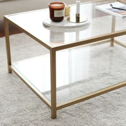 Tavolino da salotto Djureski, 90x60h40 cm,<Dmora Best