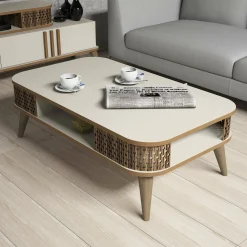 Tavolino da salotto Dkeramitsi, 105x60 h35 cm,<Dmora Store
