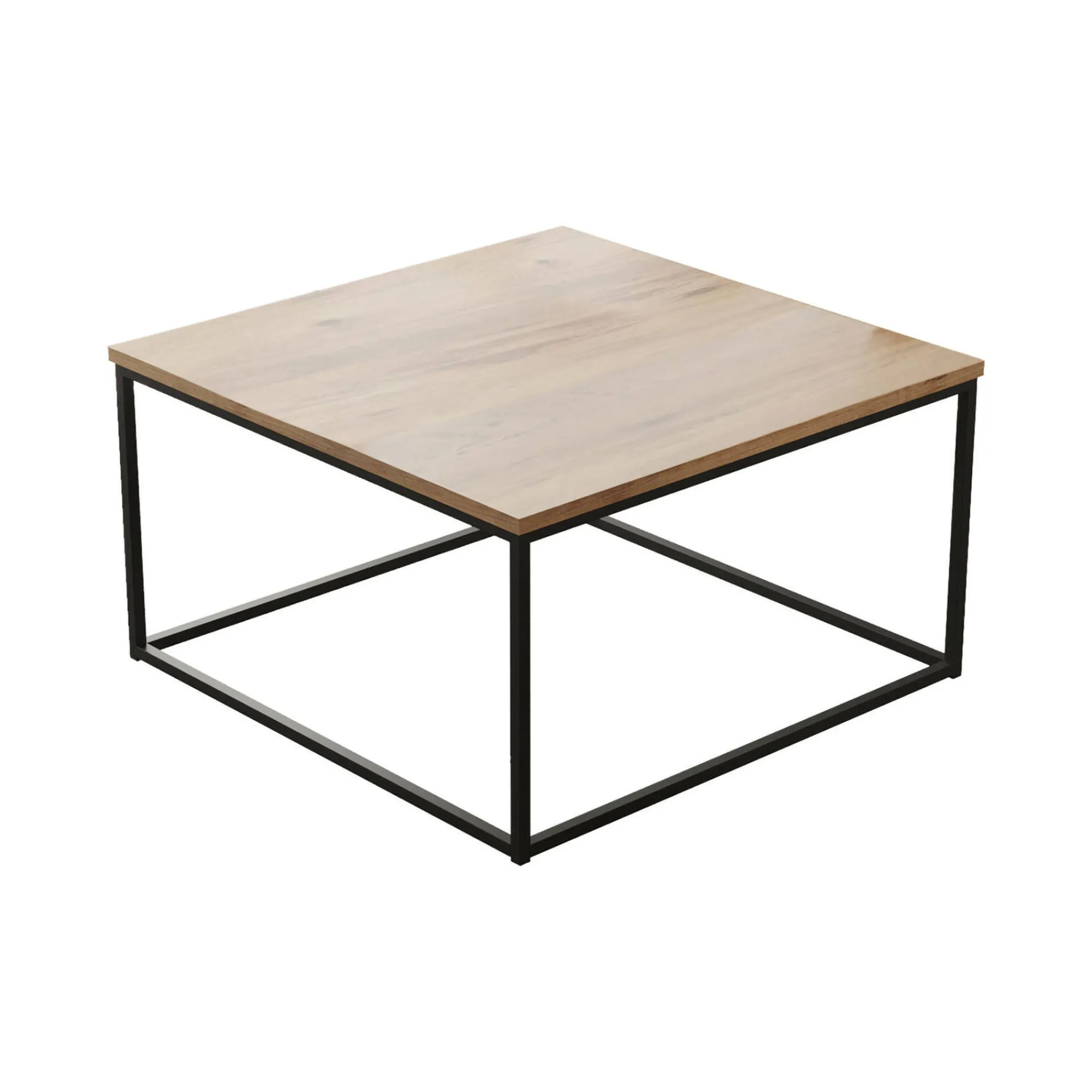 Tavolino da salotto Dkristianse, 72x72 h40 cm,<Dmora Store