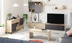 Tavolino da salotto Dlenzin, 102x50h43/54 cm,<Dmora Sale