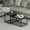 Tavolino da salotto Dmaccacar, 72x37 h45 cm,<Dmora Discount