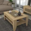 Tavolino da salotto Dmarchitell, 90x60 h40 cm,<Dmora Shop