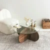 Tavolino da salotto Doliveir, 75x75h35 cm,<Dmora Outlet