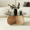 Tavolino da salotto Doliveir, 75x75h35 cm,<Dmora Flash Sale