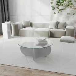 Tavolino da salotto Doliveir, 75x75h35 cm,<Dmora Best