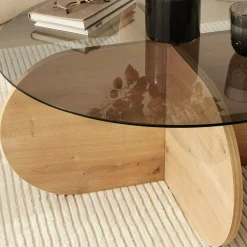 Tavolino da salotto Doliveir, 75x75h35 cm,<Dmora Flash Sale