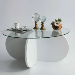 Tavolino da salotto Doliveir, 75x75h35 cm,<Dmora Best