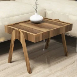 Tavolino da salotto Dpisciott, 54x40 h64 cm,<Dmora Cheap