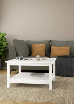 Tavolino da salotto Dvalzani, 81x81 h45 cm,<Dmora Best