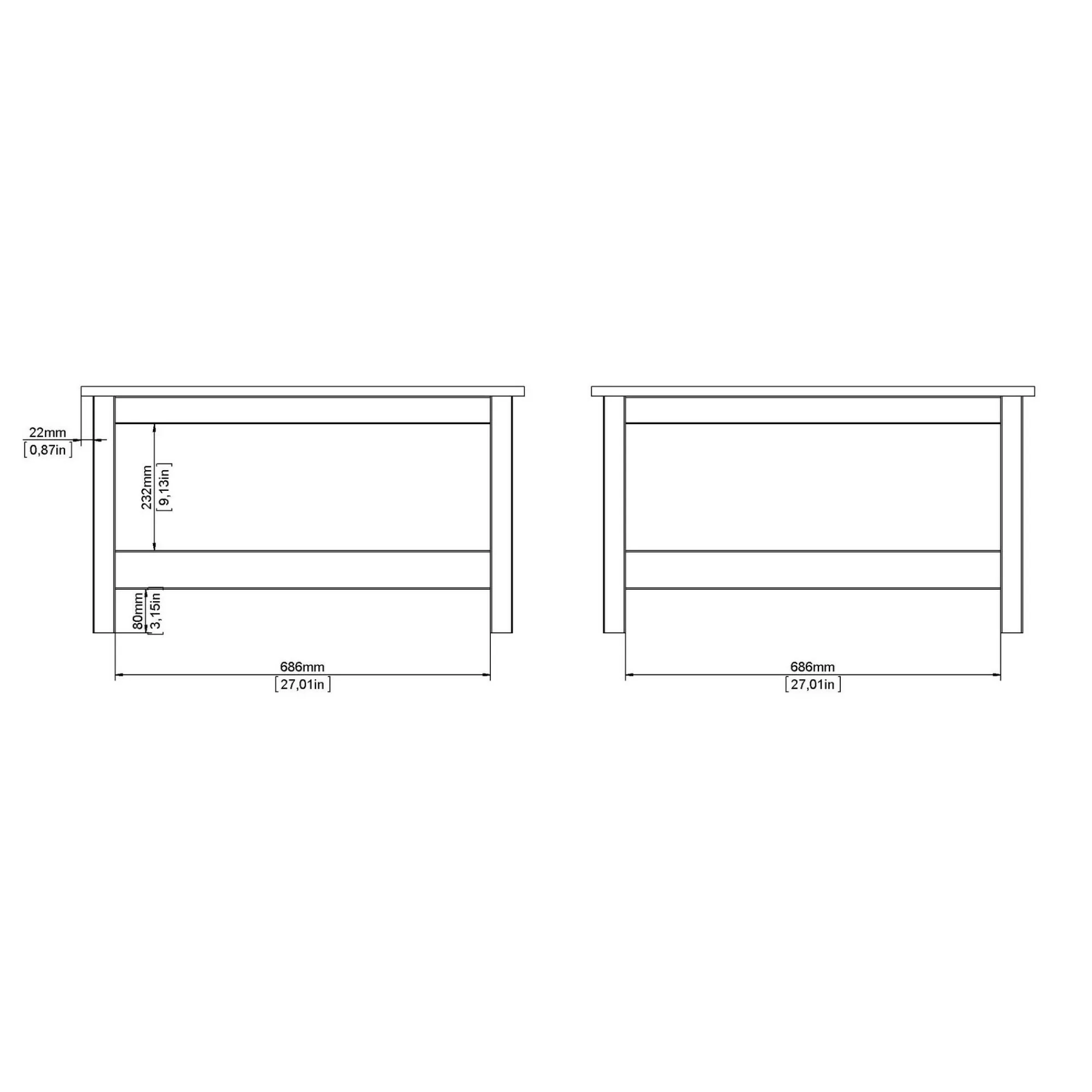 Tavolino da salotto Dvalzani, 81x81 h45 cm,<Dmora Best