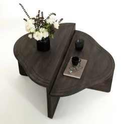 Tavolino da salotto Emiri, 90x90h40 cm,<Dmora Cheap