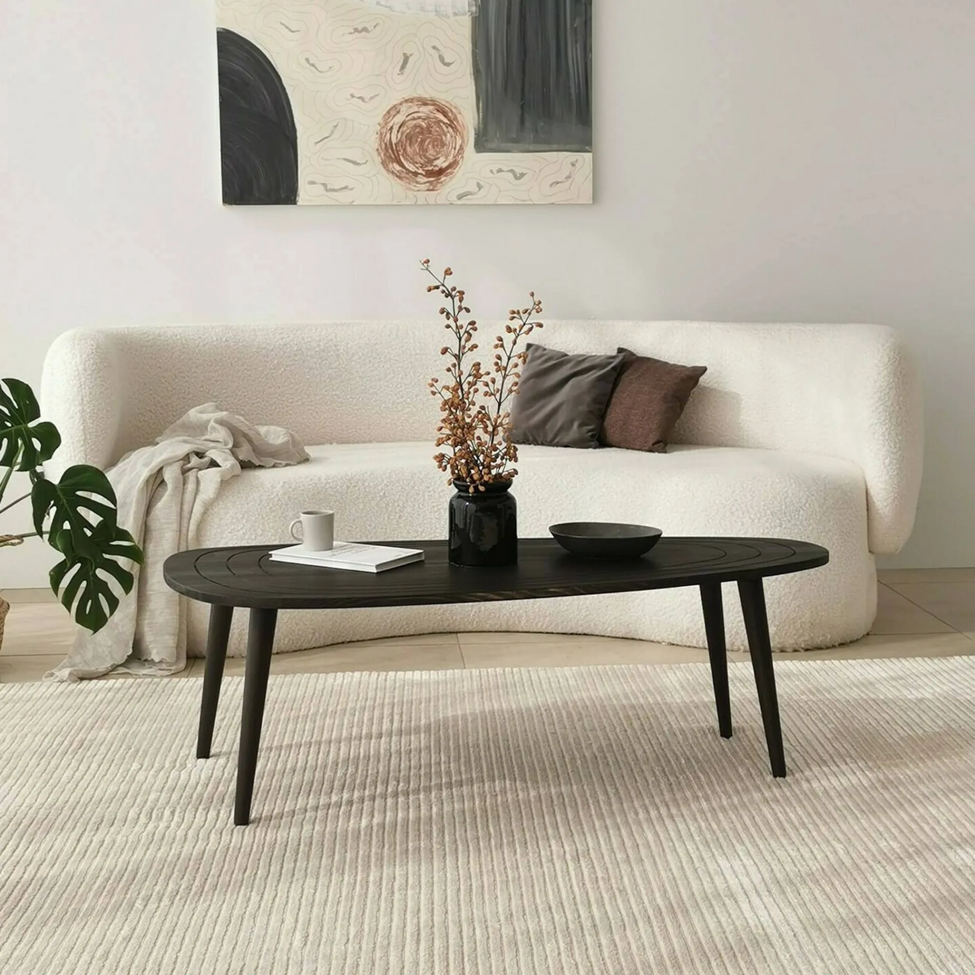 Tavolino da salotto Eugenia, 115x50h38 cm,<Dmora Online