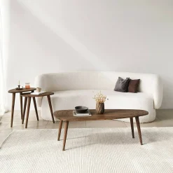 Tavolino da salotto Eugenia, 115x50h38 cm,<Dmora Cheap