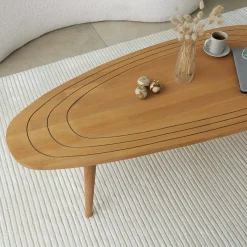 Tavolino da salotto Eugenia, 115x50h38 cm,<Dmora Fashion