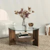 Tavolino da salotto Felino, 75x75h40 cm,<Dmora Cheap