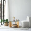Tavolino da salotto Felino, 75x75h40 cm,<Dmora Cheap