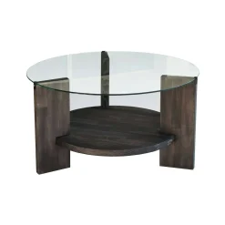 Tavolino da salotto Felino, 75x75h40 cm,<Dmora Sale