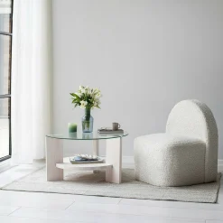 Tavolino da salotto Felino, 75x75h40 cm,<Dmora Fashion