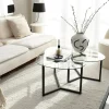Tavolino da salotto Flora, 82x58h40 cm,<Dmora Discount