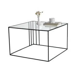 Tavolino da salotto Giacinta, 55x55h36 cm,<Dmora Cheap