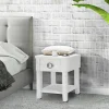 Tavolino da salotto Guru, 45x40 h54 cm,<Dmora Outlet