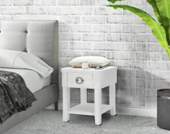 Tavolino da salotto Guru, 45x40 h54 cm,<Dmora Outlet