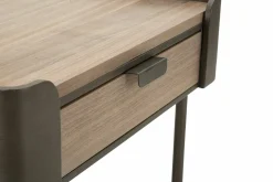 Tavolino da salotto Icona, 60x60 h41 cm, Grigio e Marrone<Dmora Online