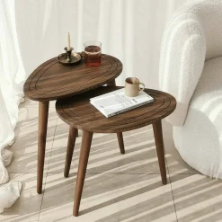 Tavolino da salotto Janequeo, 50x33h52 cm,<Dmora Fashion