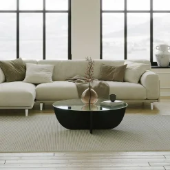 Tavolino da salotto Jolanda, 90x90h30 cm,<Dmora Fashion