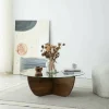 Tavolino da salotto Jolanda, 90x90h30 cm,<Dmora Discount