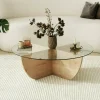 Tavolino da salotto Jolanda, 90x90h30 cm,<Dmora Store