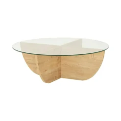 Tavolino da salotto Jolanda, 90x90h30 cm,<Dmora Store