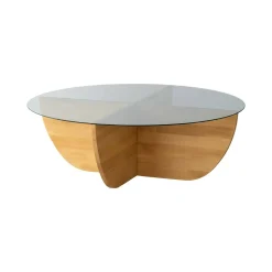 Tavolino da salotto Jolanda, 90x90h30 cm,<Dmora Clearance