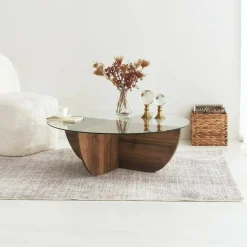 Tavolino da salotto Jolanda, 90x90h30 cm,<Dmora Sale