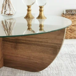 Tavolino da salotto Jolanda, 90x90h30 cm,<Dmora Sale