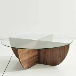 Tavolino da salotto Jolanda, 90x90h30 cm,<Dmora Sale