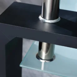 Tavolino da salotto Kenzingen, Tavolo basso da caffè, Portariviste per divano, Ripiano da soggiorno, 100x60 h45 cm,<Dmora New