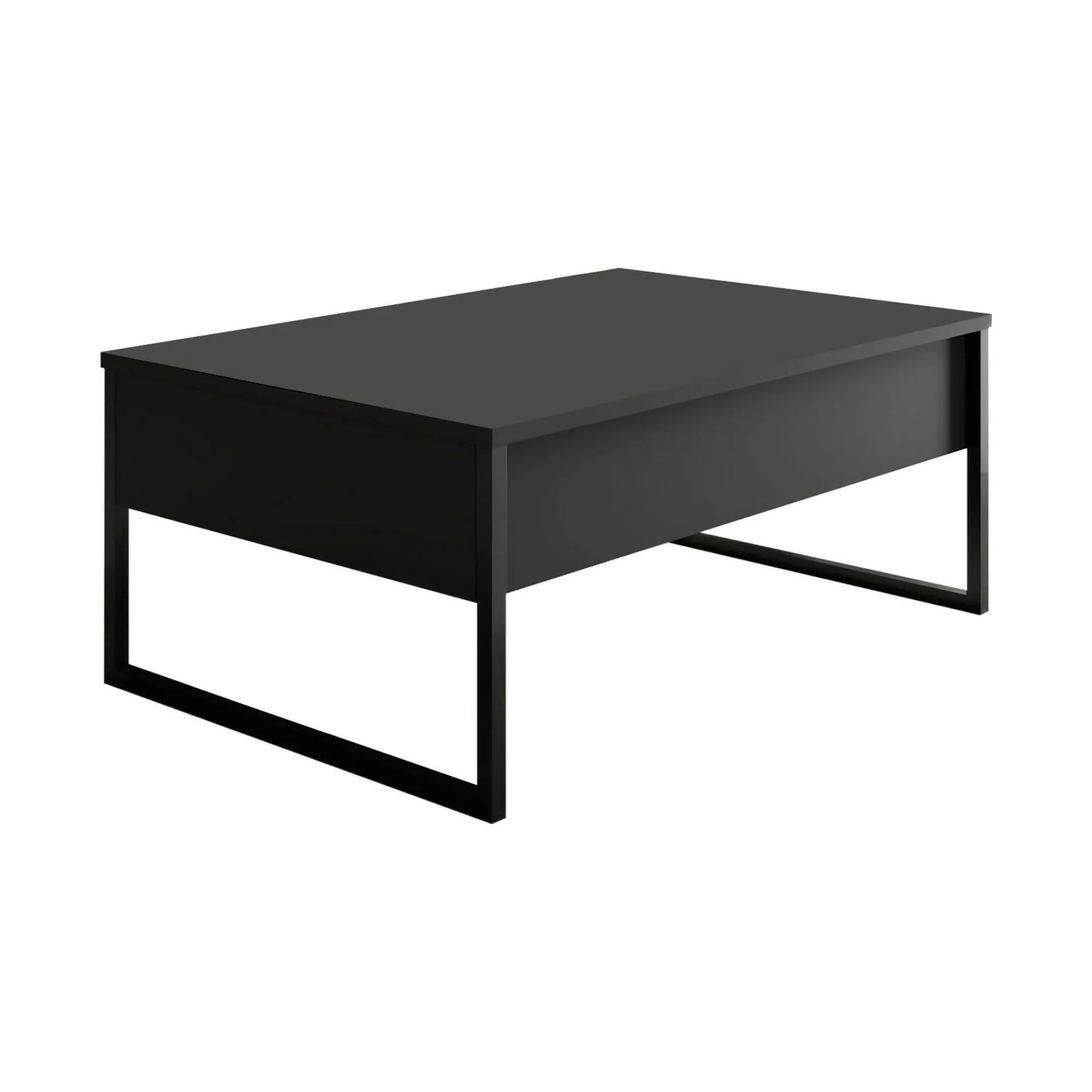 Tavolino da salotto Lavinia, 90x60h40 cm, Antracite e Nero<Dmora Flash Sale