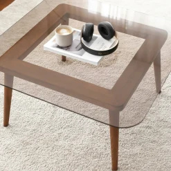 Tavolino da salotto Mezzagno, 80x80h40 cm,<Dmora Hot