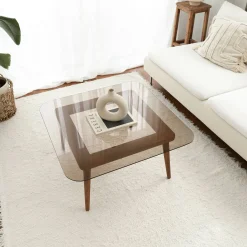 Tavolino da salotto Mezzagno, 80x80h40 cm,<Dmora Hot