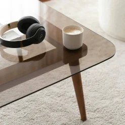 Tavolino da salotto Mezzagno, 80x80h40 cm,<Dmora Hot