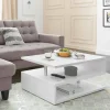 Tavolino da salotto Natalia, 90x55h41 cm, lucido<Dmora Best Sale